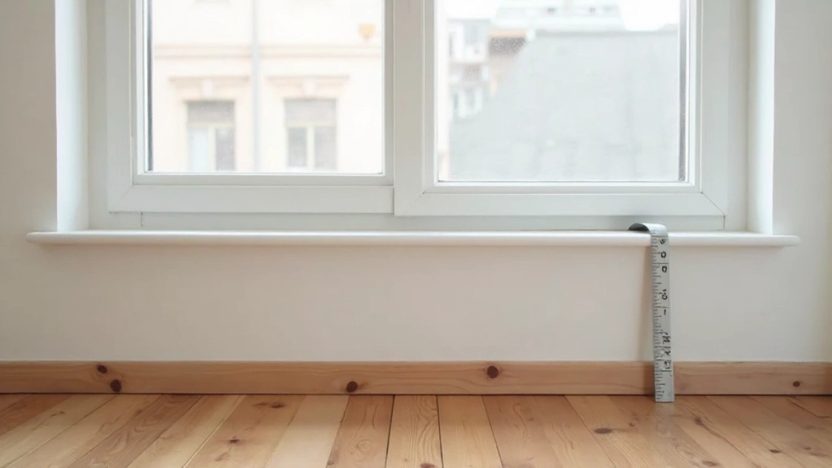 Minimalna wysokość parapetu