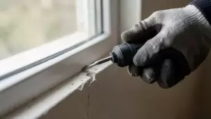 jak wyciąć parapet wewnętrzny