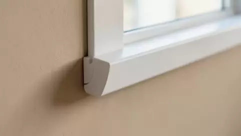 zakończenia parapetów wewnętrznych
