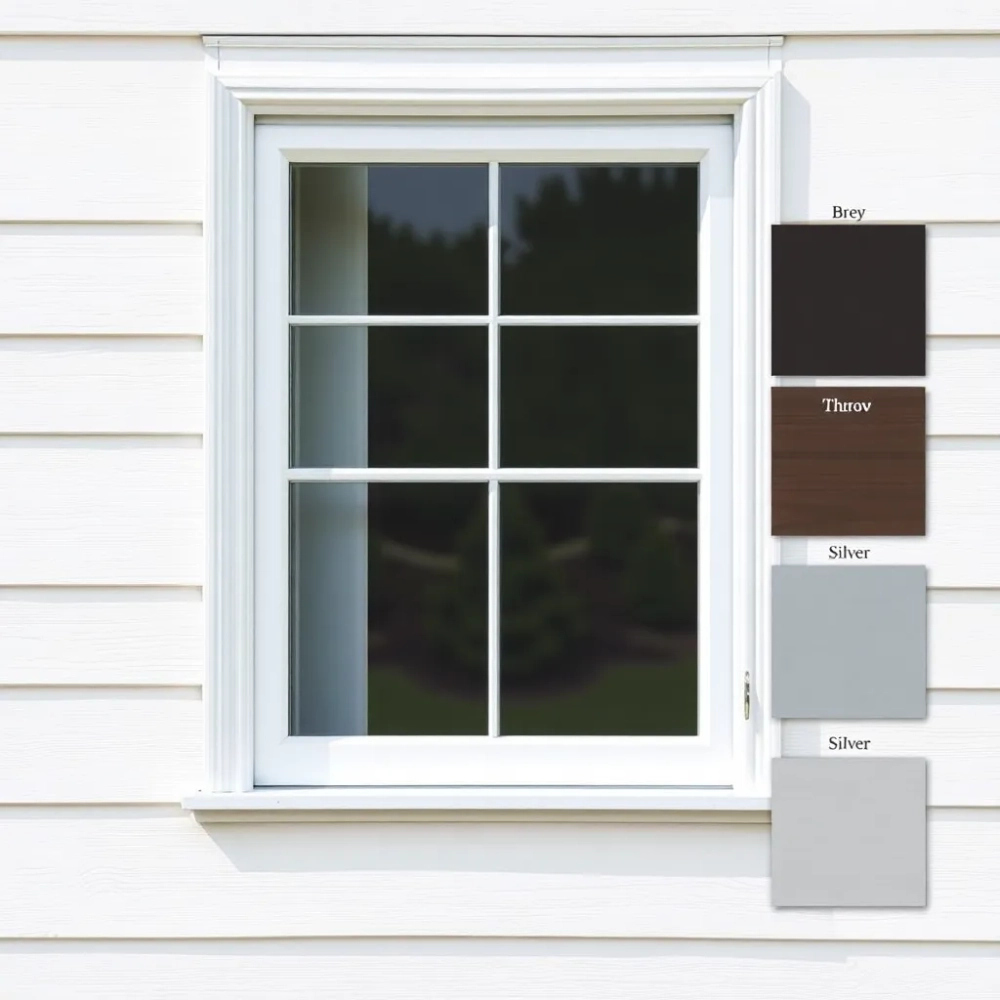 Jaki kolor parapetu zewnętrznego do białych okien