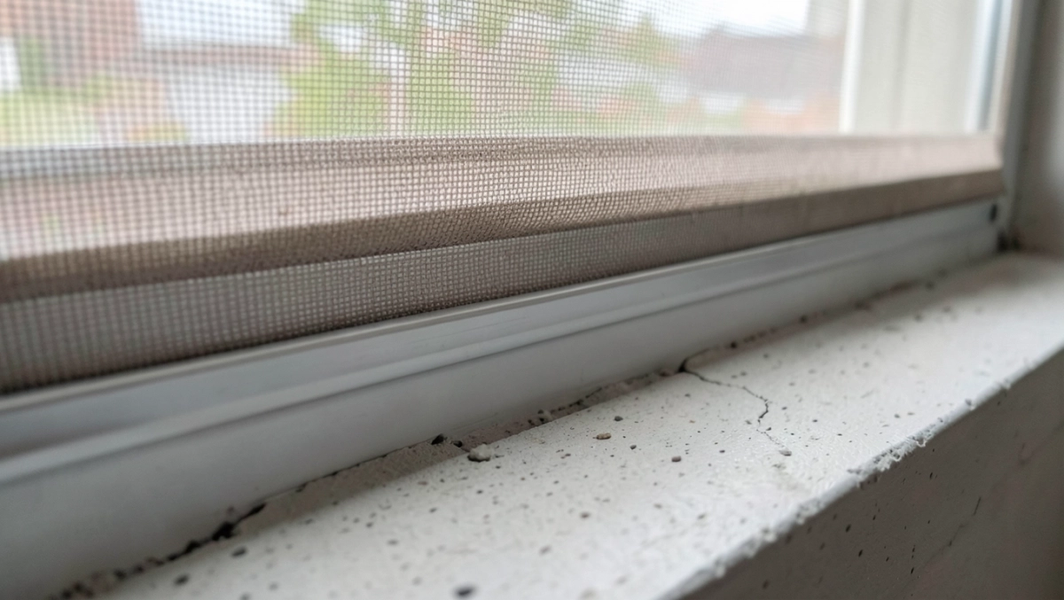 Prowadnice rolet a parapet