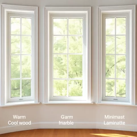 Jaki parapet do białych okien