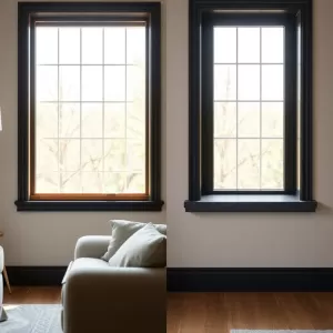 Jakie parapety wewnętrzne do ciemnych okien