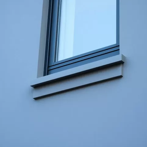 Okna antracyt jaki parapet zewnętrzny