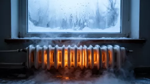 parapet nad kaloryferem